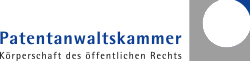 Logo of the German Patent Attorney Bar Association (Patentanwaltskammer)
